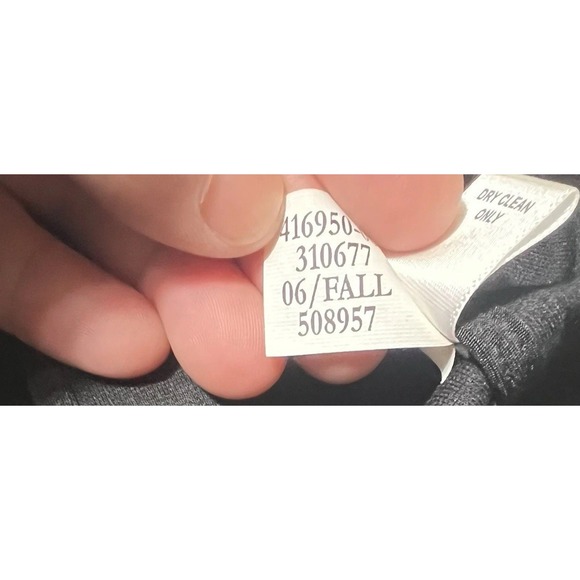 Banana Republic Womens 12 Black Stretch Blazer Jacket 1 Button Career Work Y2K - Picture 11 of 11